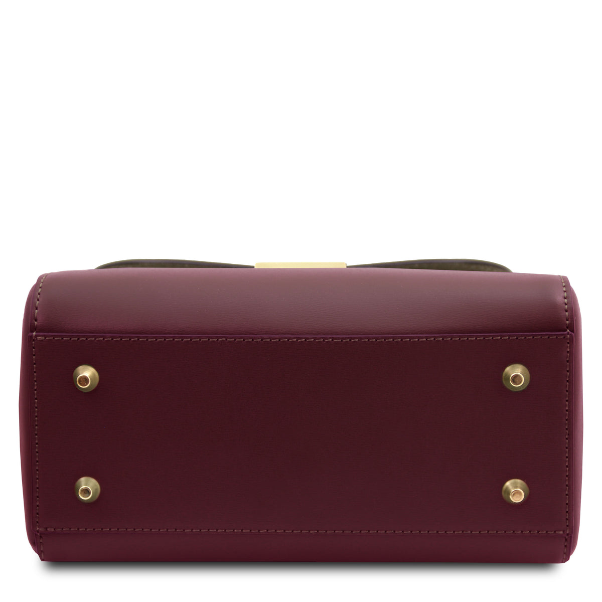 Sac à main femme ARMONIA structuré en cuir à fermoir bijou
