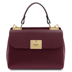 Sac à main femme ARMONIA structuré en cuir à fermoir bijou