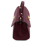 Sac à main femme ARMONIA structuré en cuir à fermoir bijou