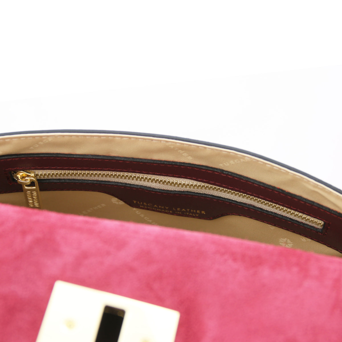 Sac à main femme ARMONIA structuré en cuir à fermoir bijou