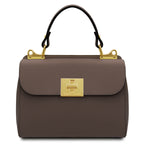 Sac à main femme ARMONIA structuré en cuir à fermoir bijou