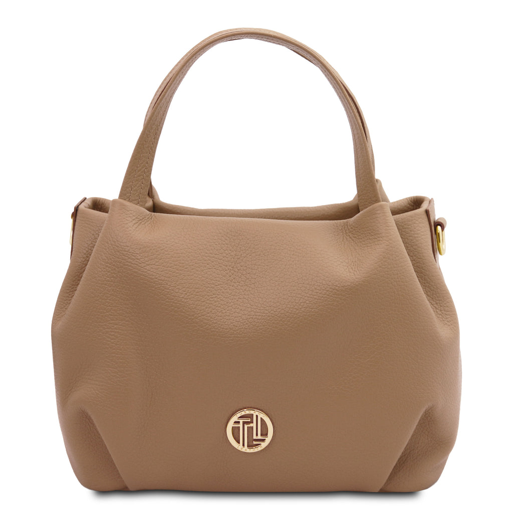 NORA — Sac à main souple à courbes douces