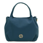 Sac à main femme NORA souple en cuir aux lignes arrondies
