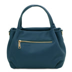 Sac à main femme NORA souple en cuir aux lignes arrondies