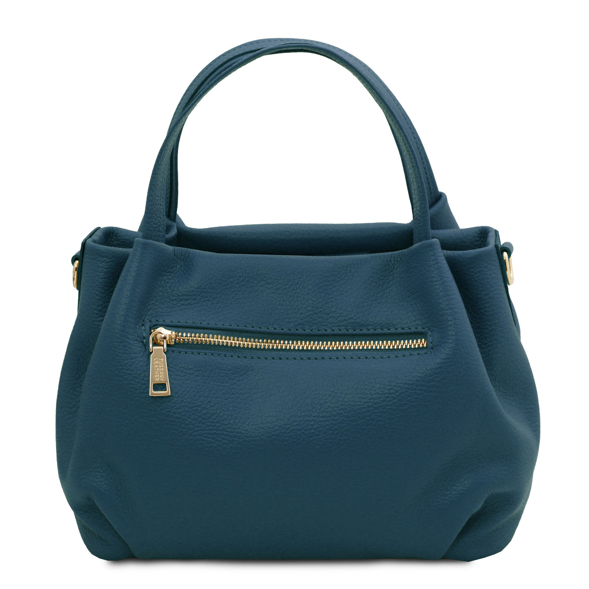 Sac à main femme NORA souple en cuir aux lignes arrondies