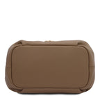 Sac à main femme NORA souple en cuir aux lignes arrondies