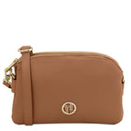 LILY — Sac bandoulière compact en cuir grainé