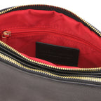 LILY — Sac bandoulière compact en cuir grainé