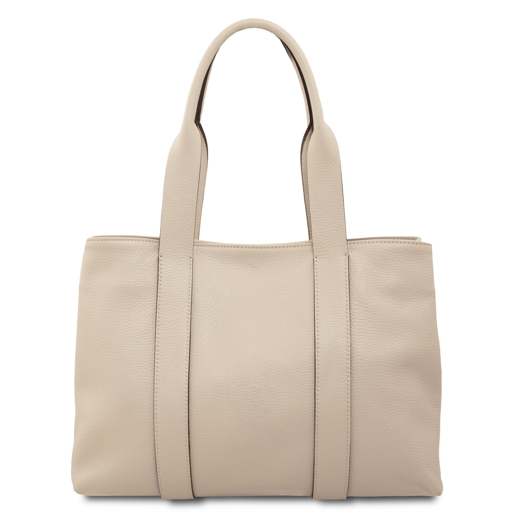 CALLIE — Sac épaule souple à lignes graphiques