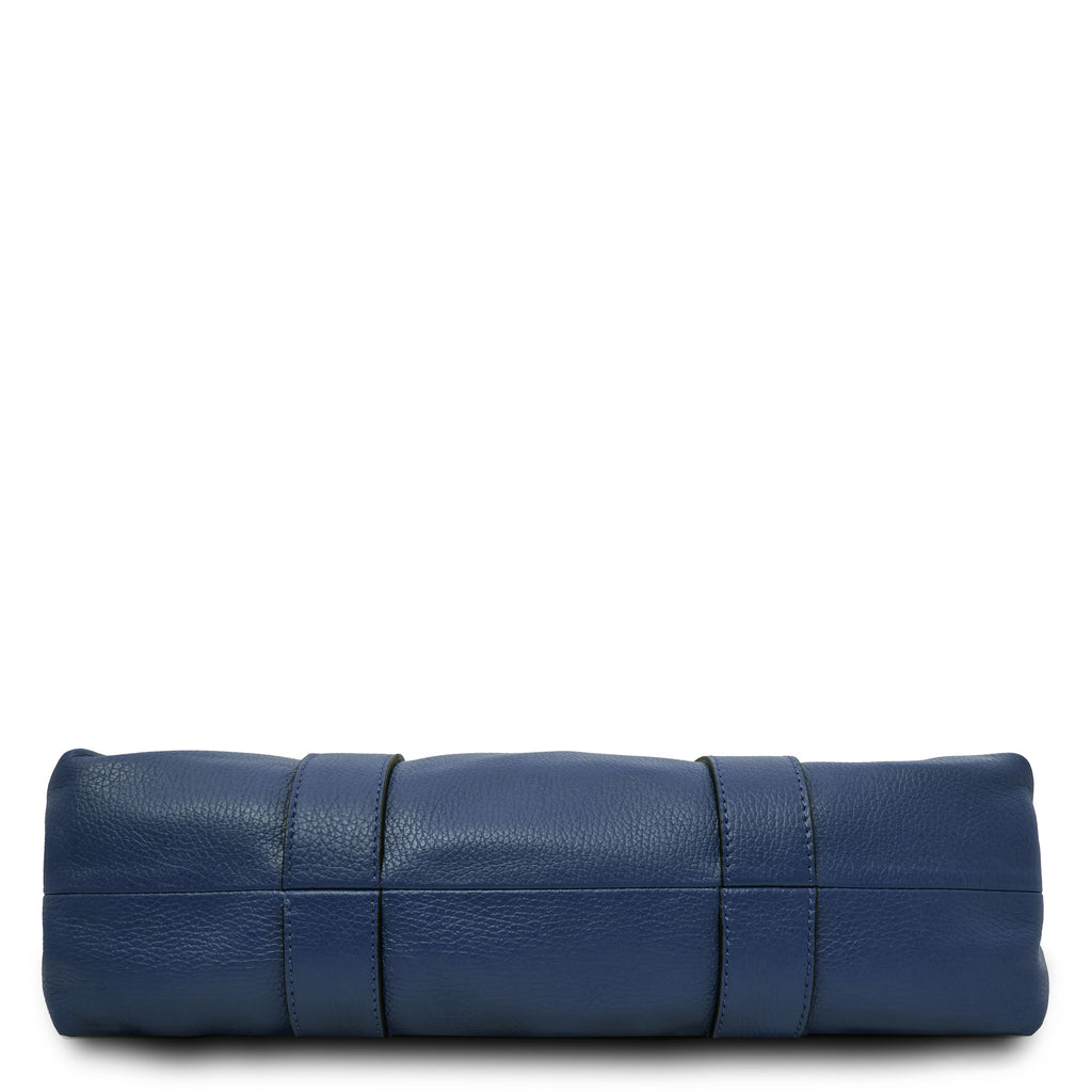 Sac cabas épaule femme CALLIE souple en cuir grainé à surpiqûres