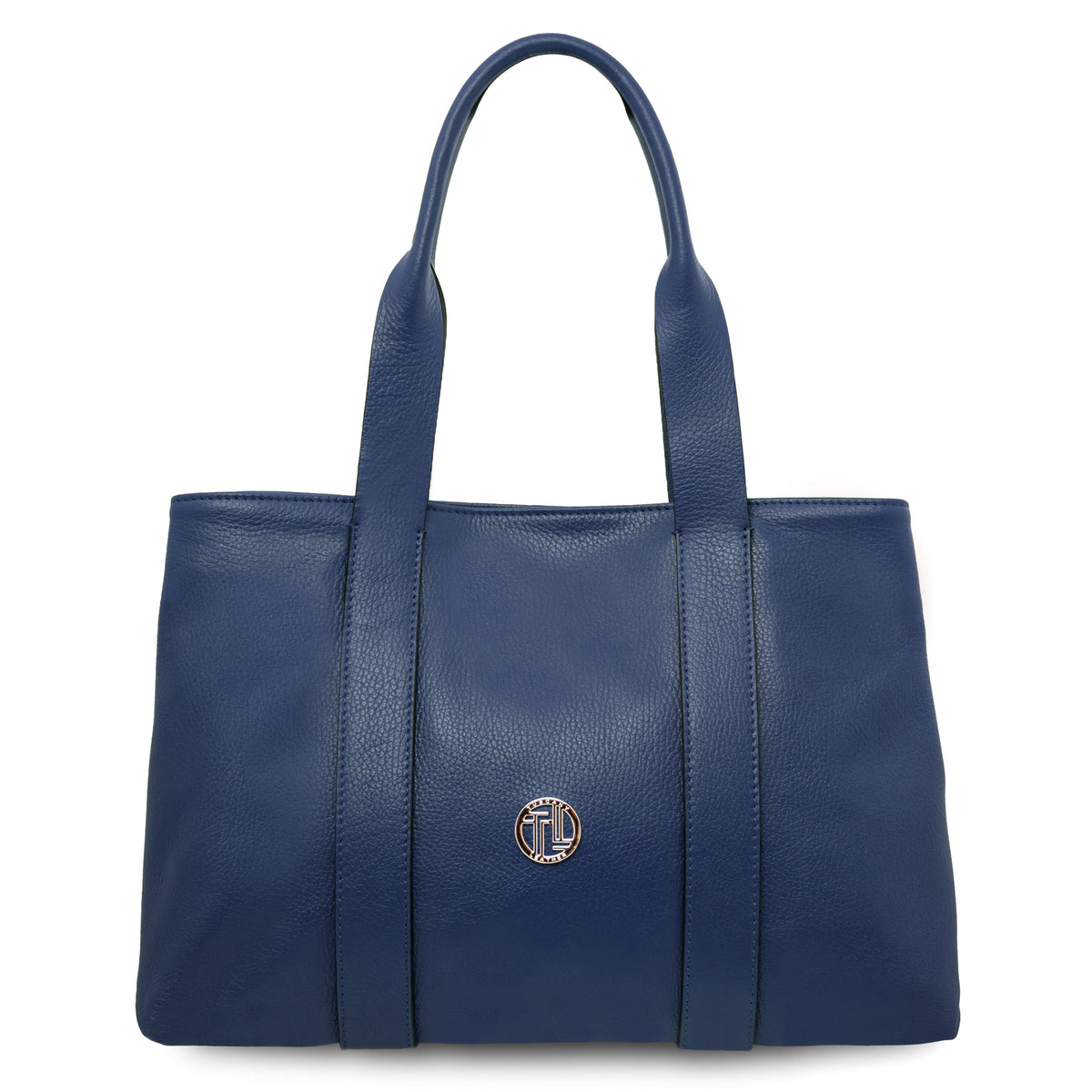 Sac cabas épaule femme CALLIE souple en cuir grainé à surpiqûres