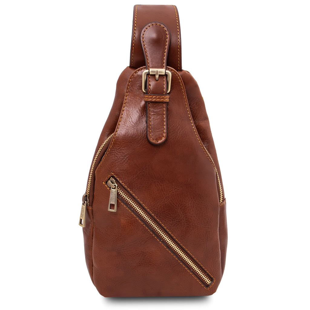 KEVIN – Sac bandoulière homme compact en cuir