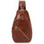 KEVIN – Sac bandoulière homme compact en cuir