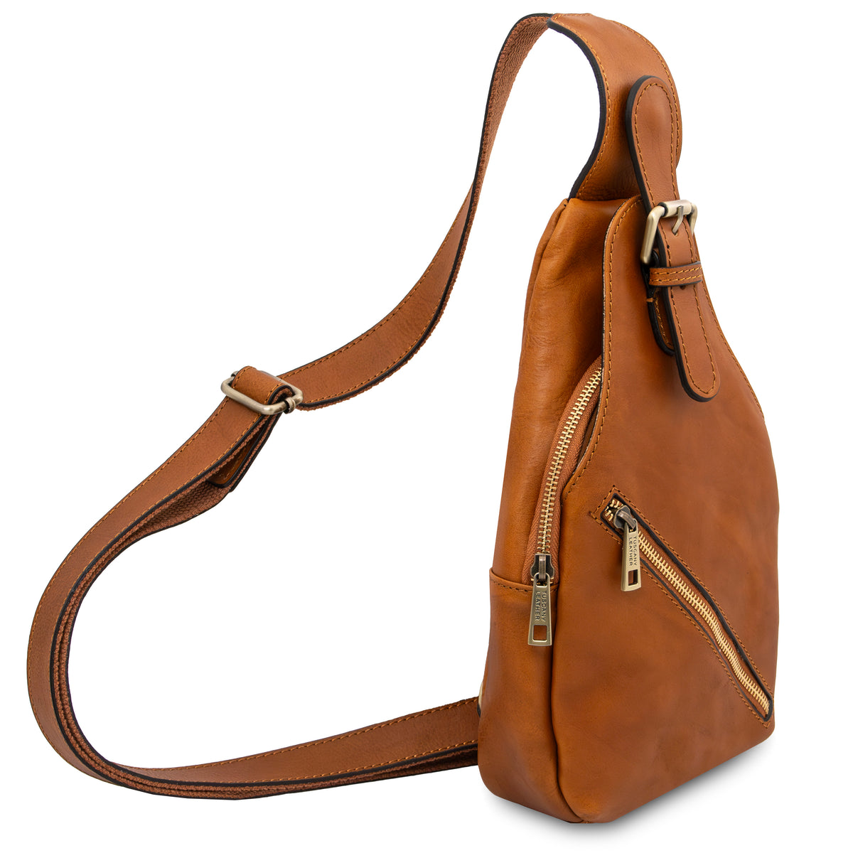 KEVIN – Sac bandoulière homme compact en cuir