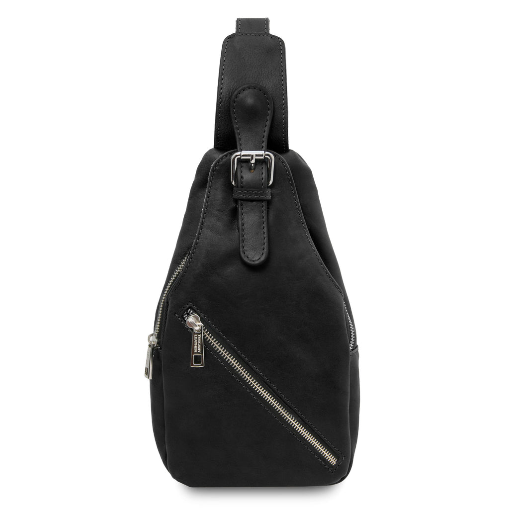 KEVIN – Sac bandoulière homme compact en cuir
