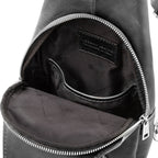 KEVIN – Sac bandoulière homme compact en cuir