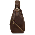 KEVIN – Sac bandoulière homme compact en cuir