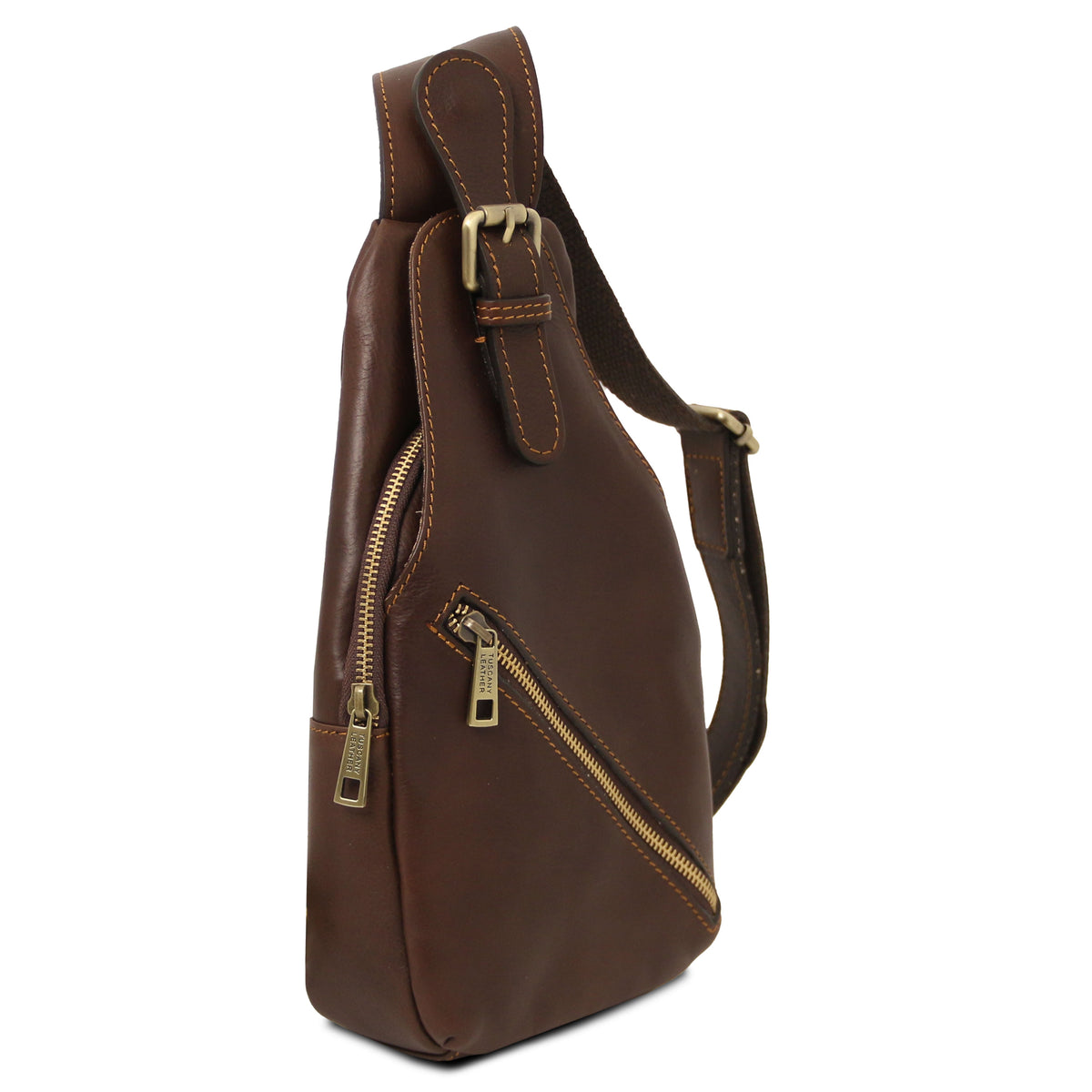 KEVIN – Sac bandoulière homme compact en cuir