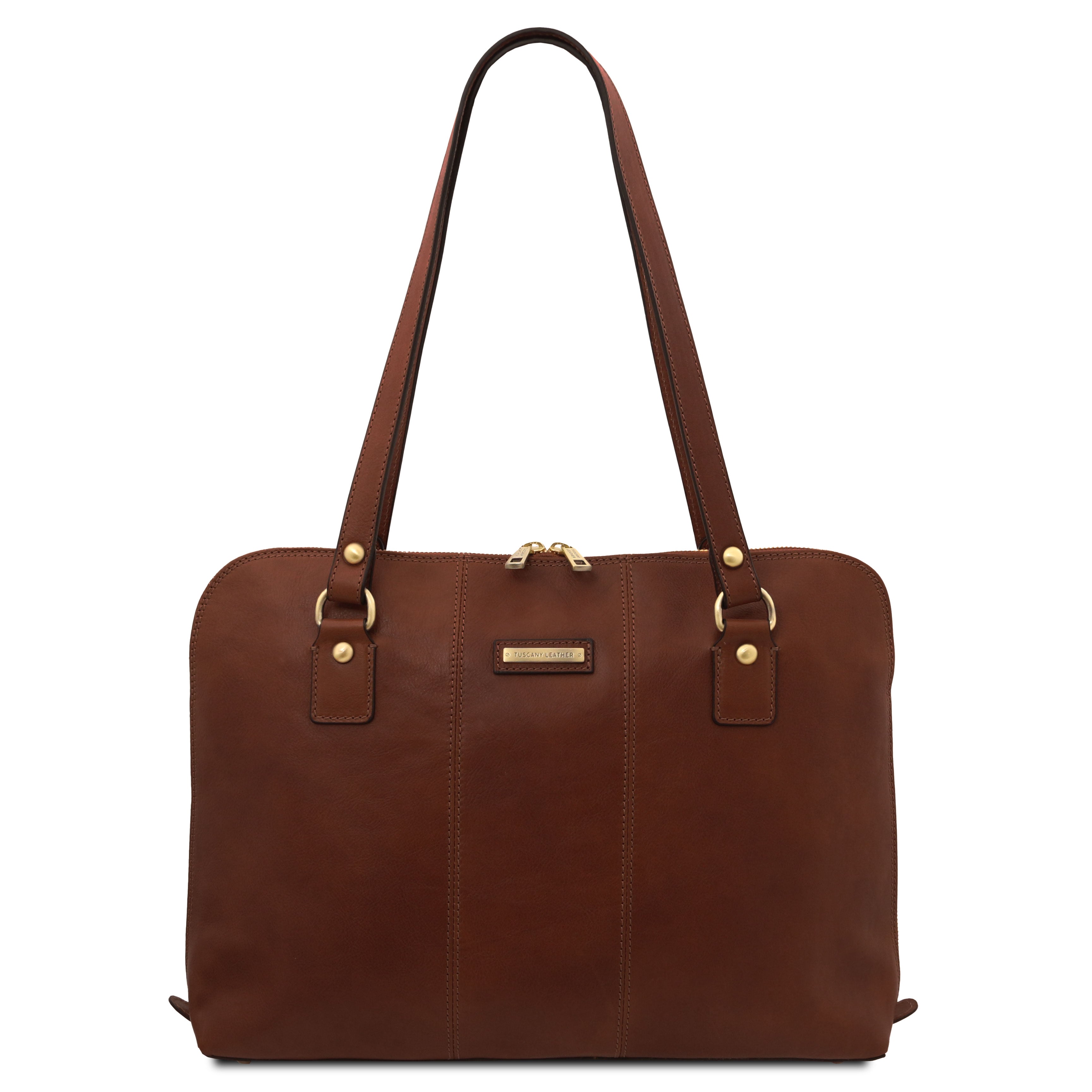 RAVENNA — Cartable business en cuir mat