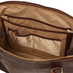 RAVENNA — Cartable business en cuir mat