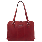 RAVENNA — Cartable business en cuir mat