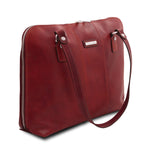 RAVENNA — Cartable business en cuir mat