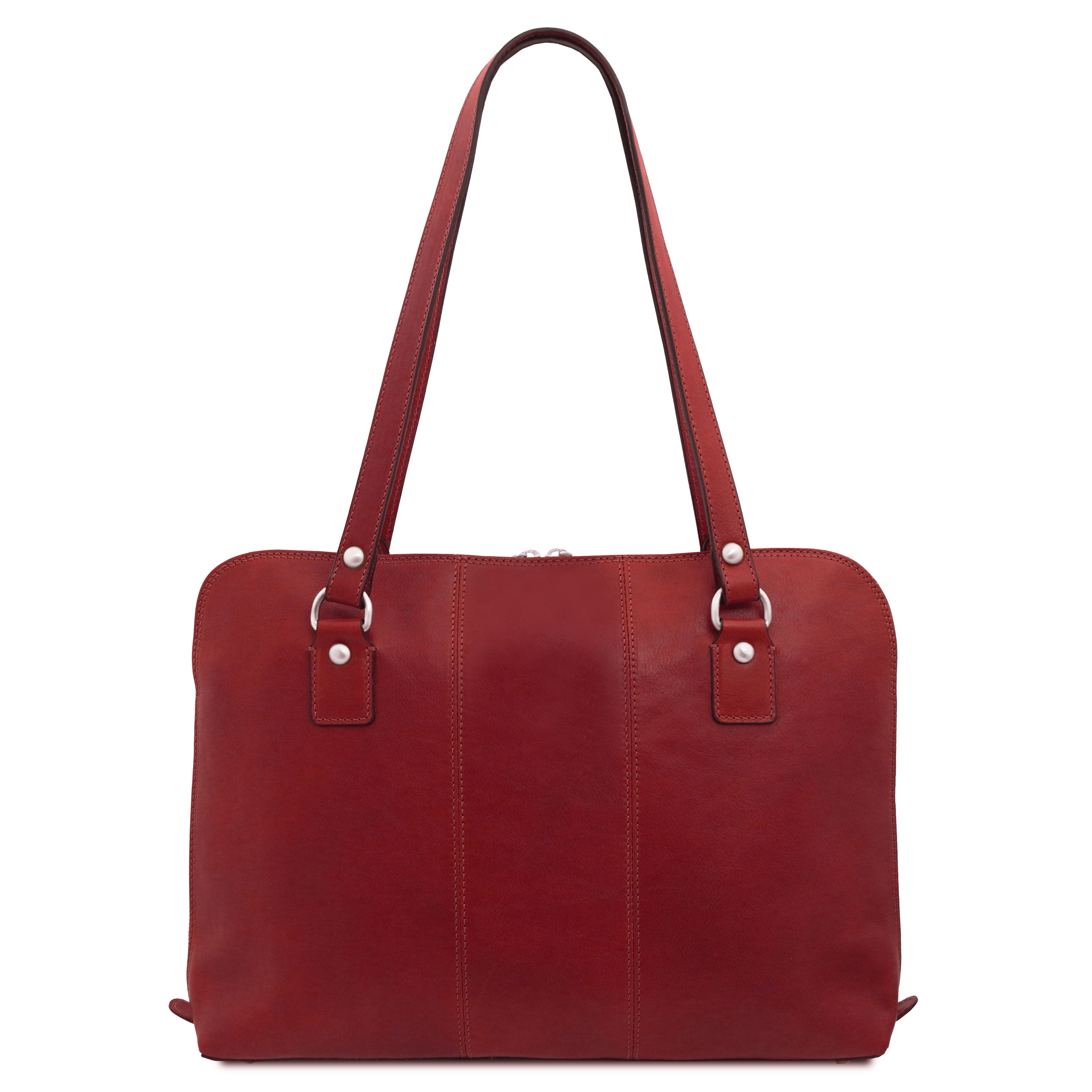 RAVENNA — Cartable business en cuir mat