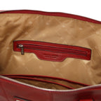 RAVENNA — Cartable business en cuir mat
