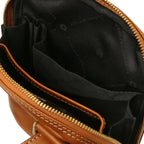 MARK – Sac bandoulière homme compact en cuir
