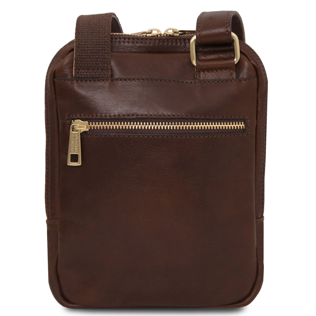 MARK – Sac bandoulière homme compact en cuir