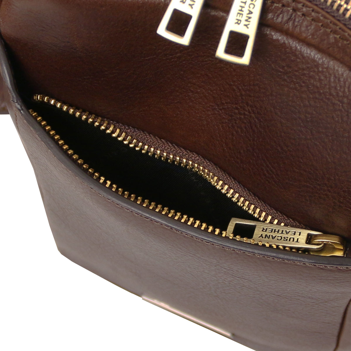 MARK – Sac bandoulière homme compact en cuir