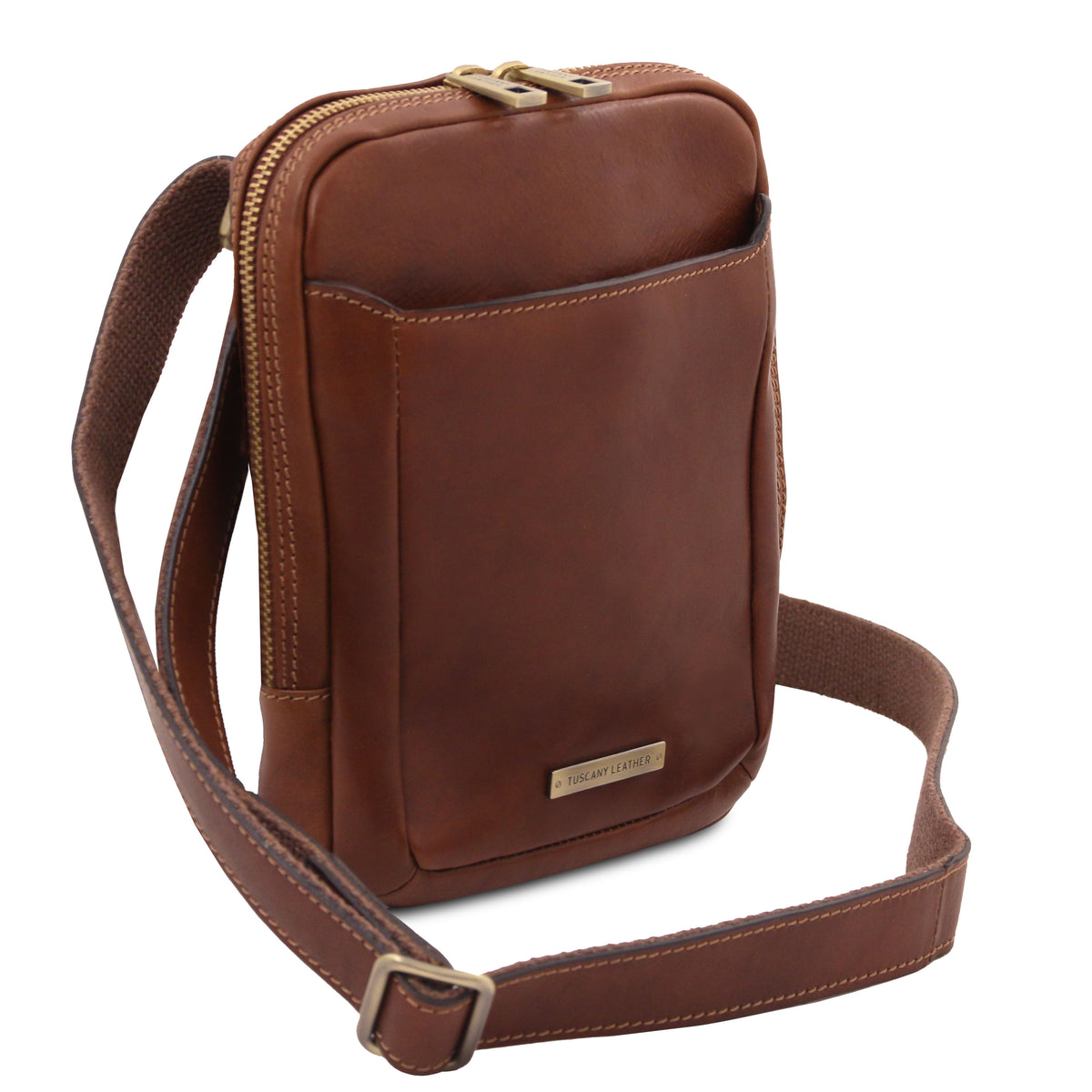 MARK – Sac bandoulière homme compact en cuir