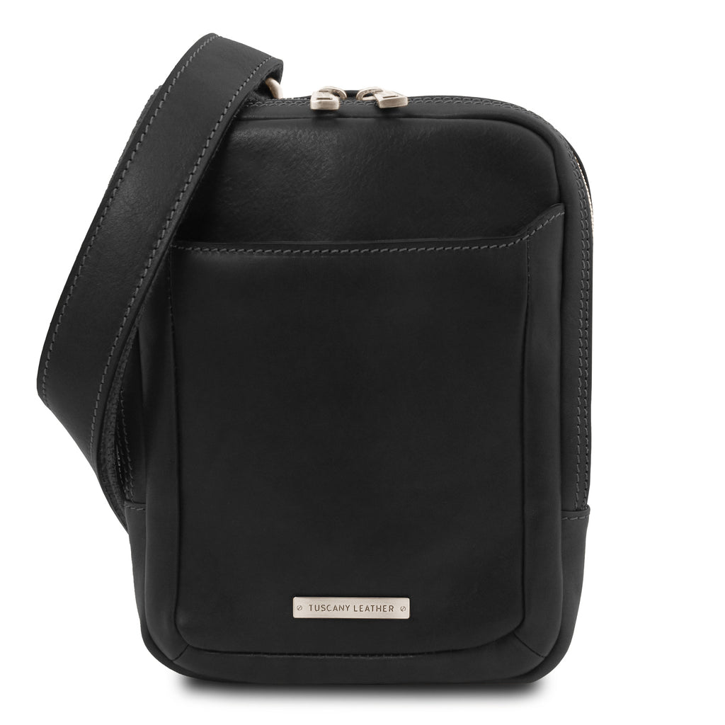 MARK – Sac bandoulière homme compact en cuir