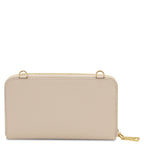 URANIA — Leather Wallet Crossbody Bag