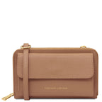 URANIA — Leather Wallet Crossbody Bag