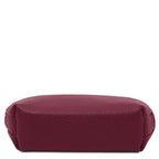 Trousse de toilette femme VERA en cuir grainé souple