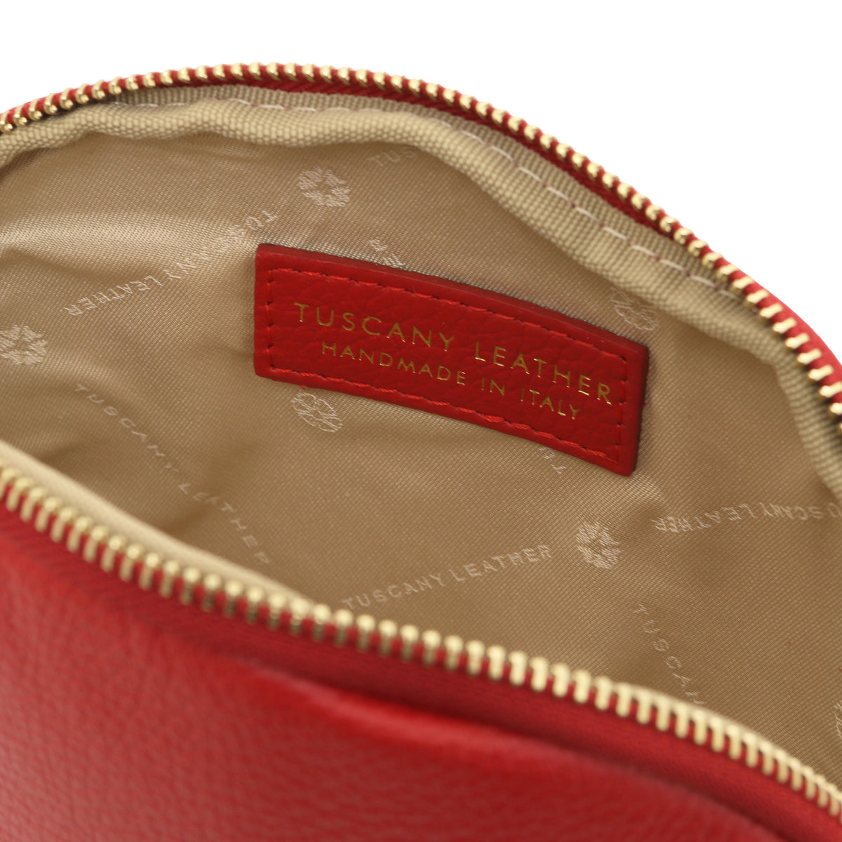 Trousse de toilette femme VERA en cuir grainé souple