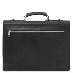 Cartable homme cuir pleine fleur rigide 3 compartiments CREMONA