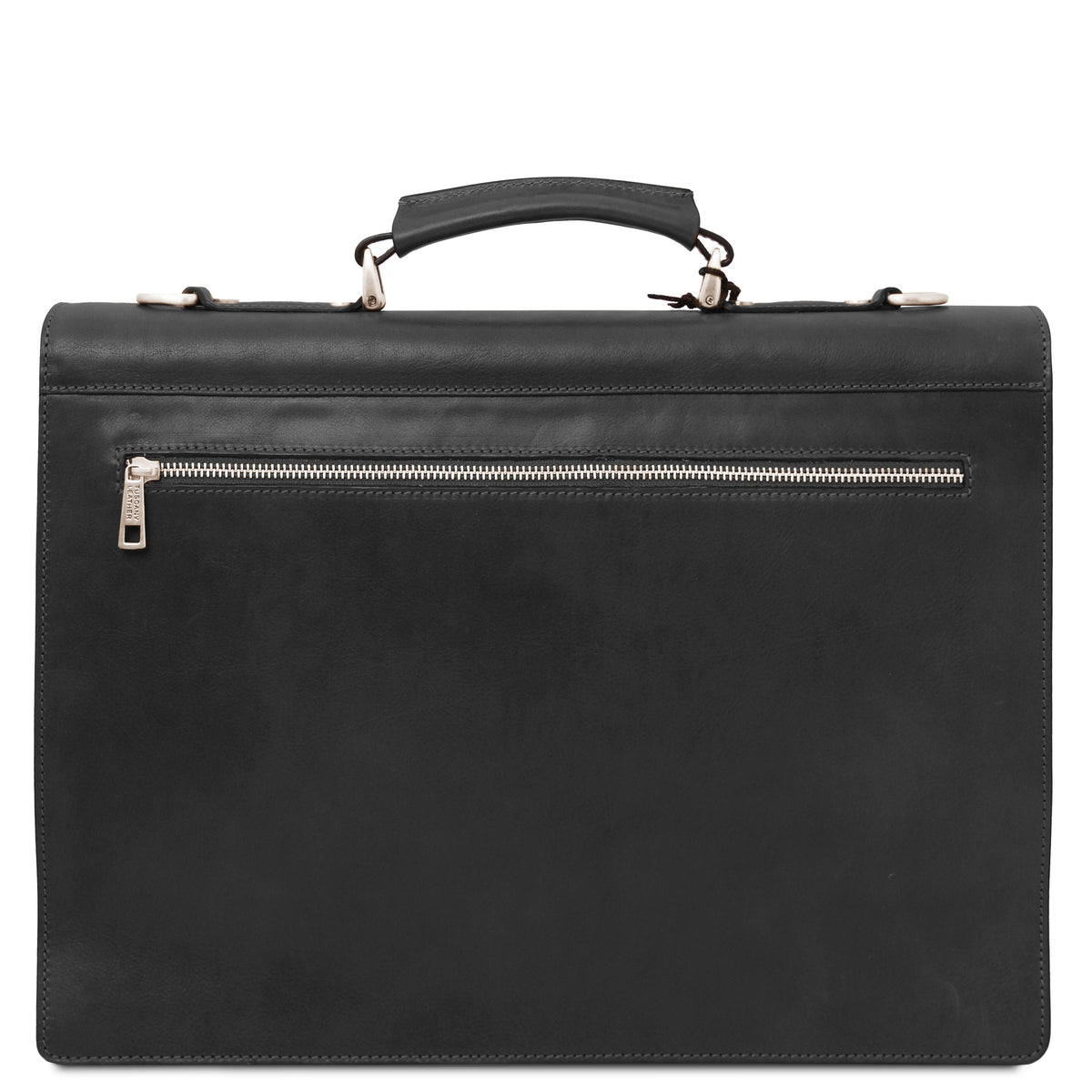 Cartable homme cuir pleine fleur rigide 3 compartiments CREMONA