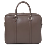PRATO — Serviette ordinateur en cuir Saffiano