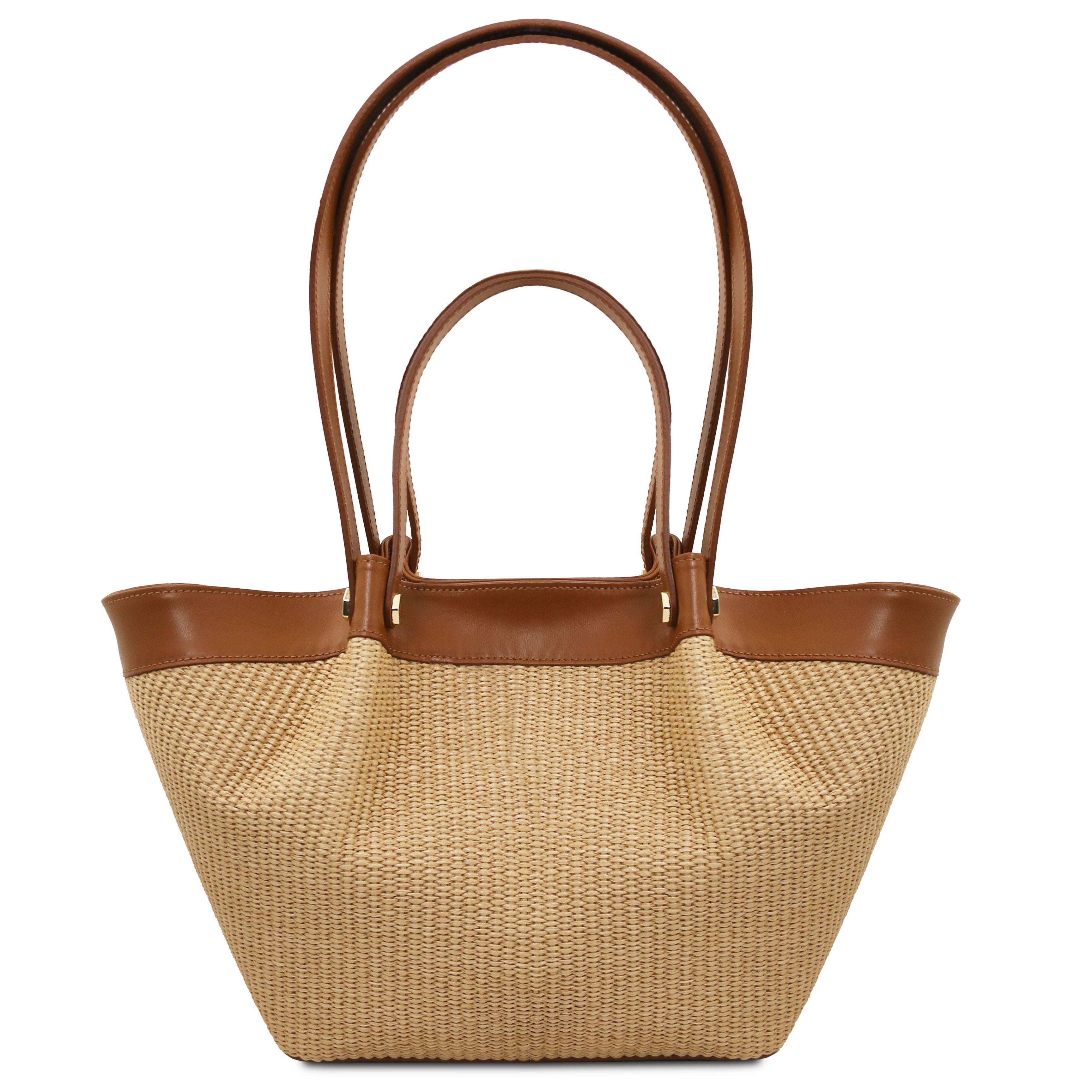 SOLEIL — Sac shopping en raphia