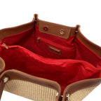 SOLEIL — Sac shopping en raphia