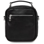Sac bandoulière homme cuir pleine fleur 2 compartiments PAUL