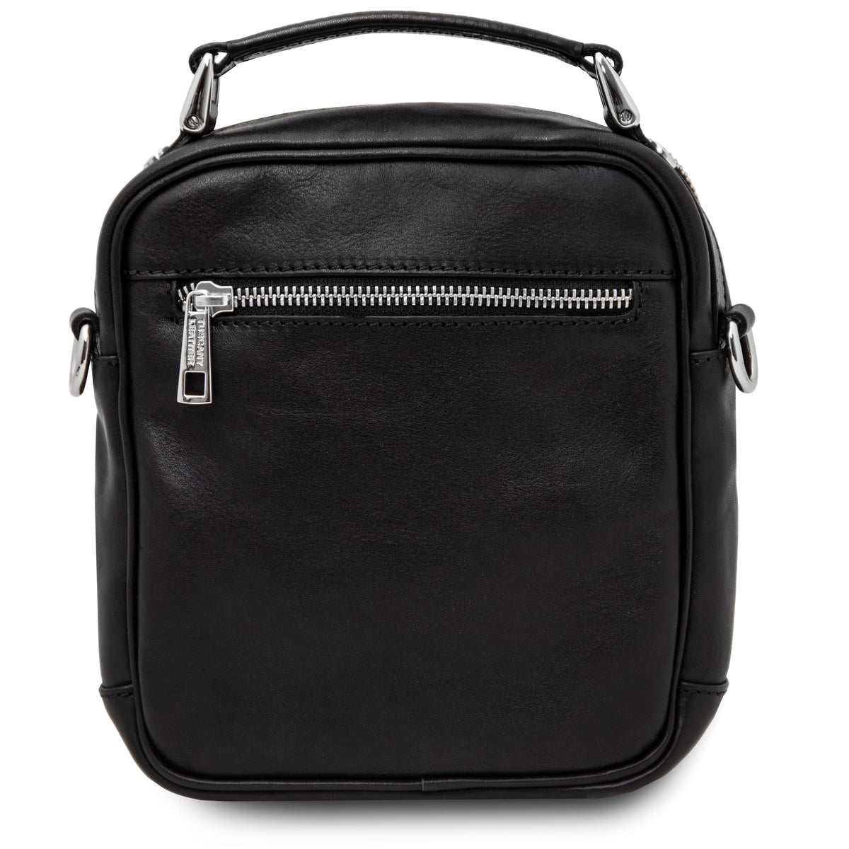 Sac bandoulière homme cuir pleine fleur 2 compartiments PAUL