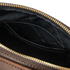 Sac bandoulière homme cuir pleine fleur 2 compartiments PAUL