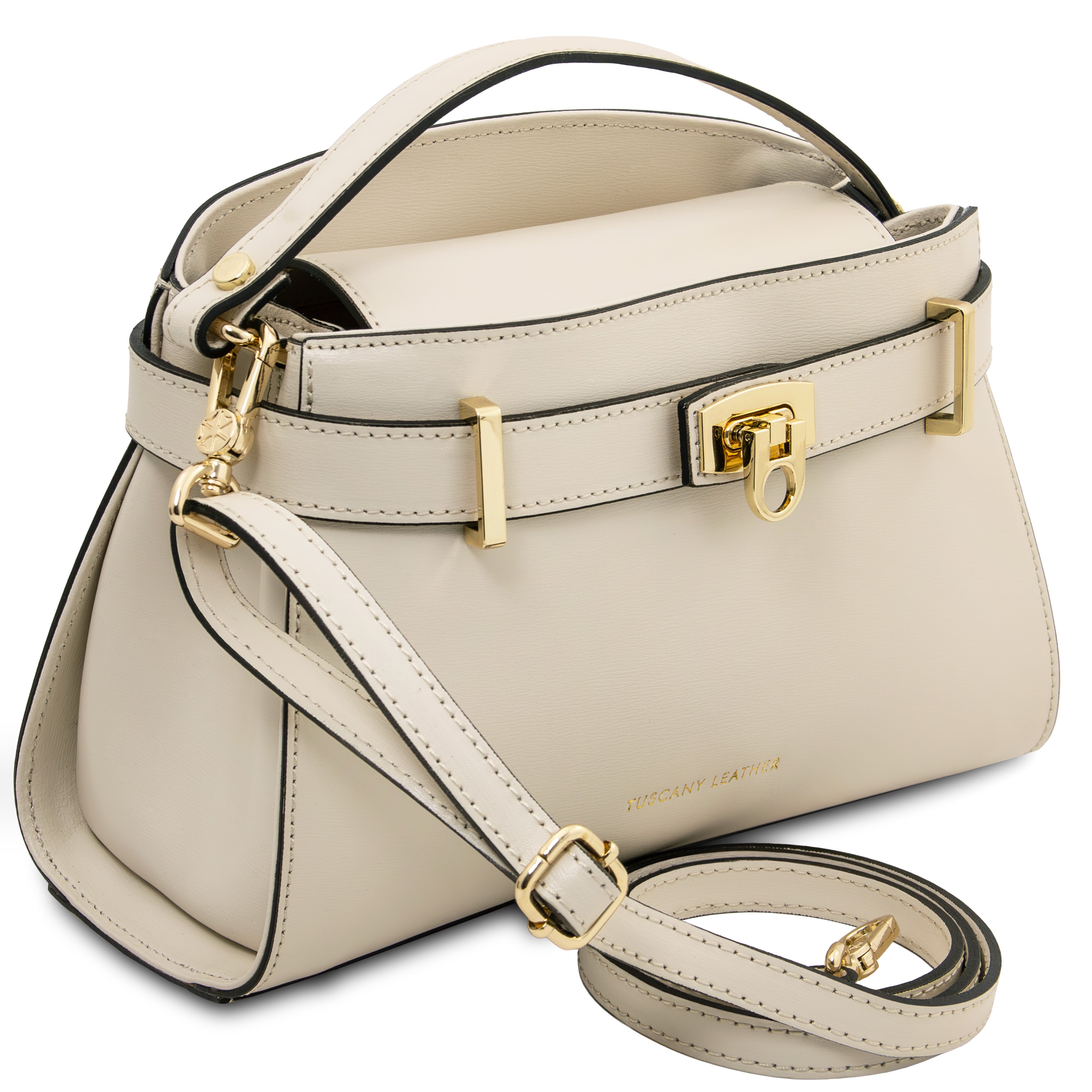 MAISY — Cabas compact à fermoir ceinture