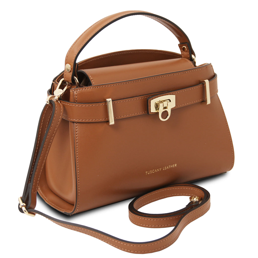 MAISY — Cabas compact à fermoir ceinture