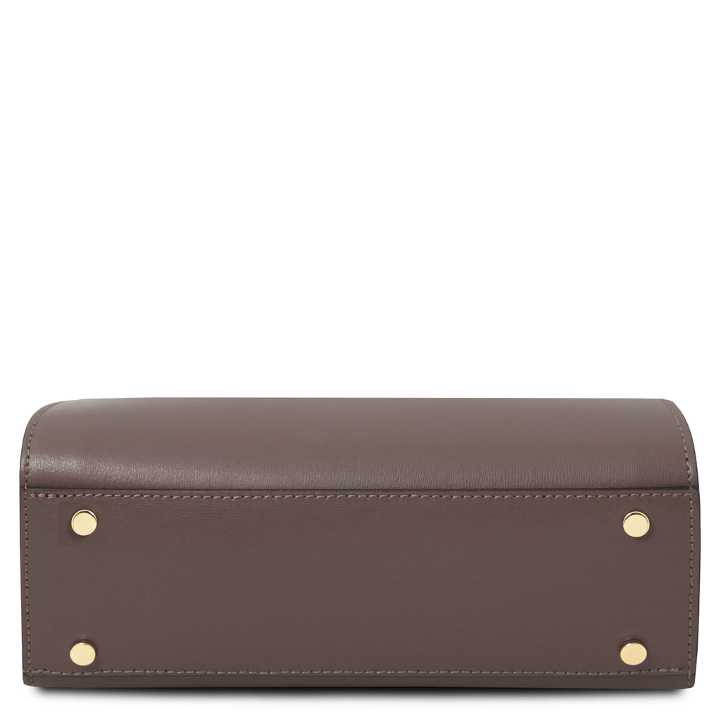 Sac à main femme MAISY compact en cuir à fermoir ceinture