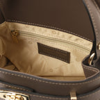 Sac à main femme MAISY compact en cuir à fermoir ceinture