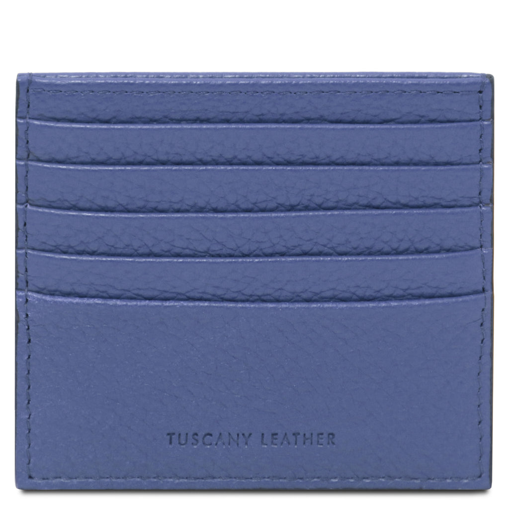 Porte-cartes homme DIECI en cuir grainé 10 cartes